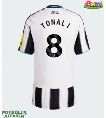Newcastle United Sandro Tonali #8 Hemmatröja Kvinnor 2025-26 Kortärmad